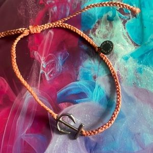Pura vida anchor charm
